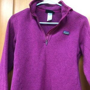Patagonia Fuschia better sweater